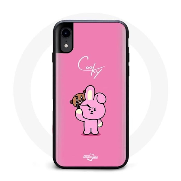 Coque för Iphone XR BTS Bangtan Sonyeondan BT21 Shooky Suga Och Cooky Jungkook