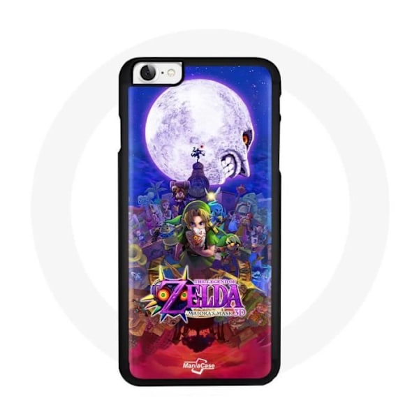 Coque iPhone 5 - Maniacase - The Legend of Zelda - Design inspirerat av videospels - Stiff - Svart