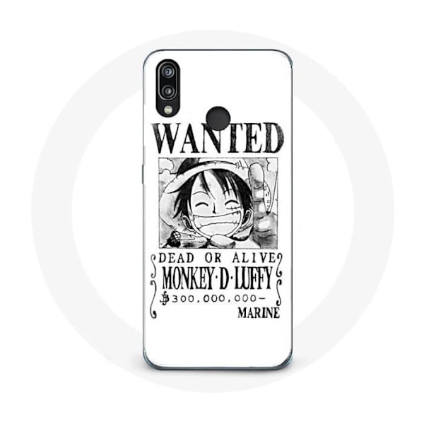 "Skydd för Huawei P20 Lite One Piece Manga vit sökannonsering"