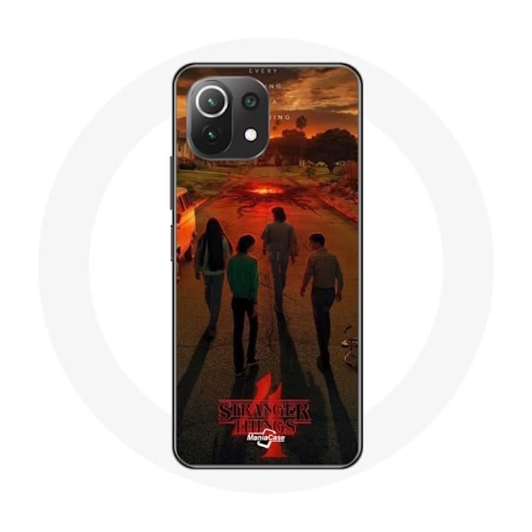 Coque för Xiaomi Mi 11 Lite Stranger Things Säsong 4 Affisch Konst Utrustning för den Nya Teorin