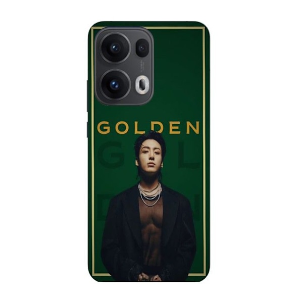 Coque Maniacase för Oppo Reno 13 Pro 5G Album 2024 Golden jungkook BTS Svart