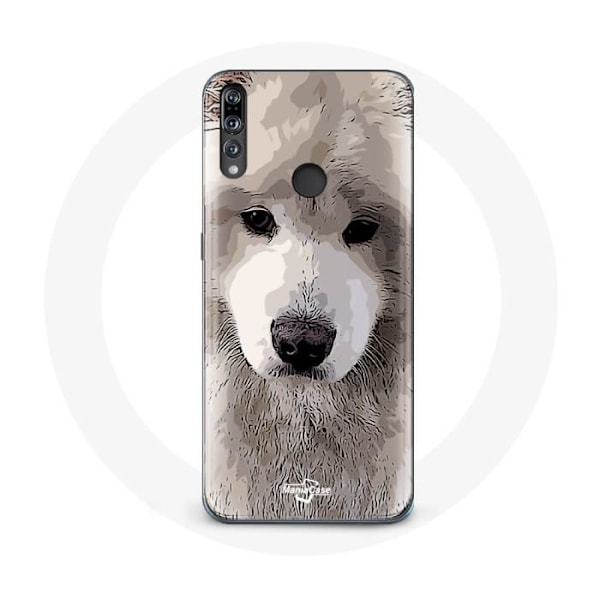 Coque - Huawei - P30 Lite - Grå - Samojedhund - Hård Skydd Grå