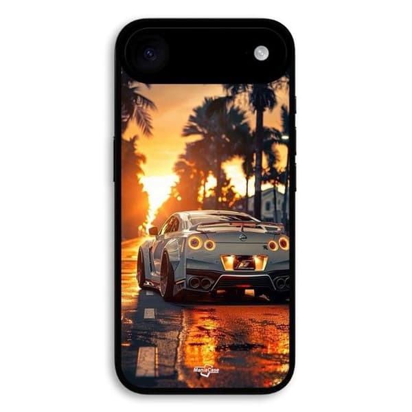 IPhone 17 Air GTR R35 kuoret auringonlaskussa