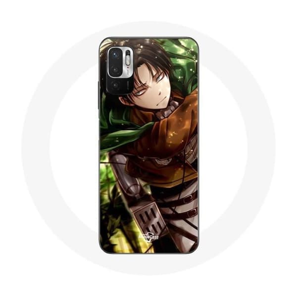 Coque pour Xiaomi Redmi Note 10T 5G Attack on Titan Levi Ackerman