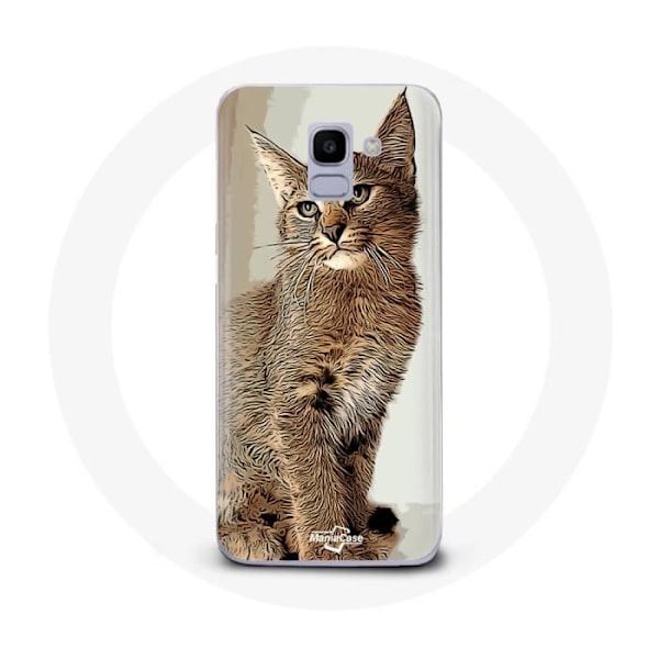 Skydd för Samsung Galaxy J6 2018 Siamesisk kattkapplöpning