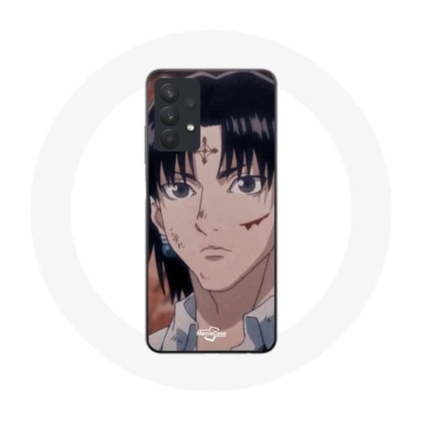 Coque - Maniacase - Samsung Galaxy A32 5G - Hunter x Hunter - Chrollo Lucilfer - Sort Silikone svart