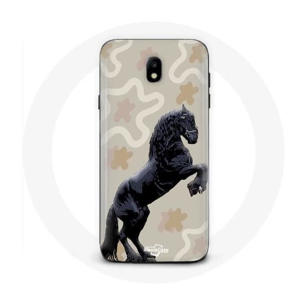 Cover til Samsung Galaxy S5 Frison Sort Hestevæddeløb