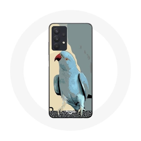 Skal för Samsung Galaxy A32 5G Parakiter Blå