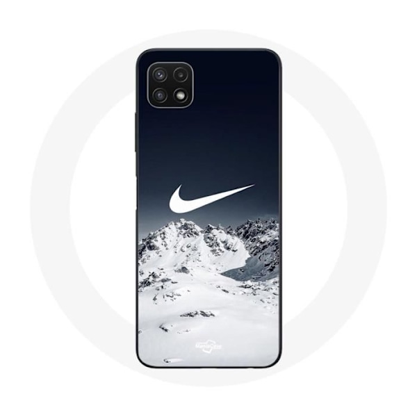 Coque för Samsung Galaxy A22 5G Nike Logotyp Snö Vinter
