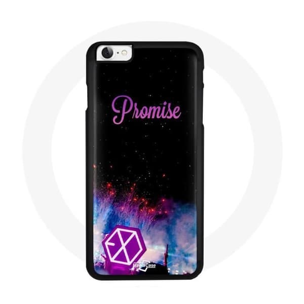 Coque för iPhone SE Exo Grupp K-pop Logotyp Låt Löfte