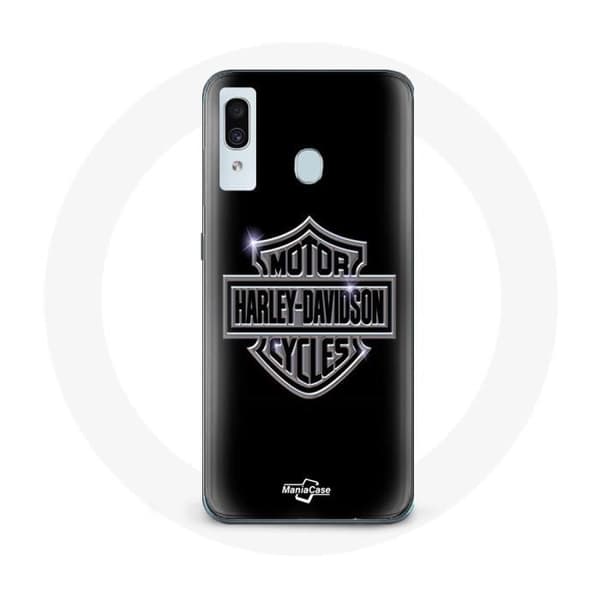 Cover til Samsung Galaxy A20 Harley Davidson motorcykel logo