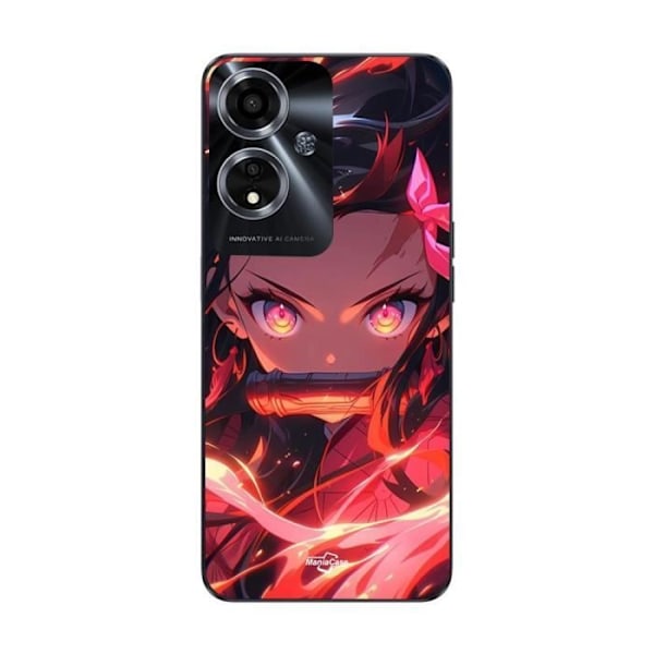 Coque för Oppo A59 5G Demon Slayer Nezuko Kamado Manga anime kopia Maniacase