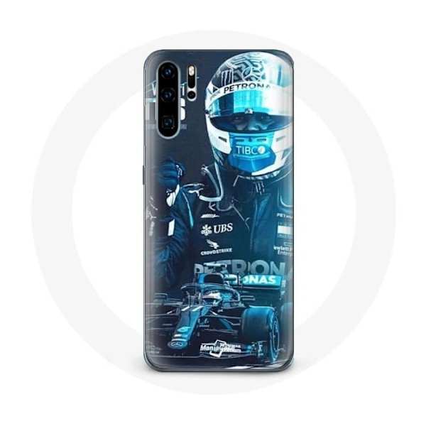Coque för Samsung Galaxy P30 Pro Formule 1 Valtteri Bottas F1-förare Svart