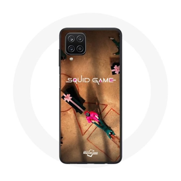 Coque Samsung Galaxy A12 Squid Game-logotyp soldat