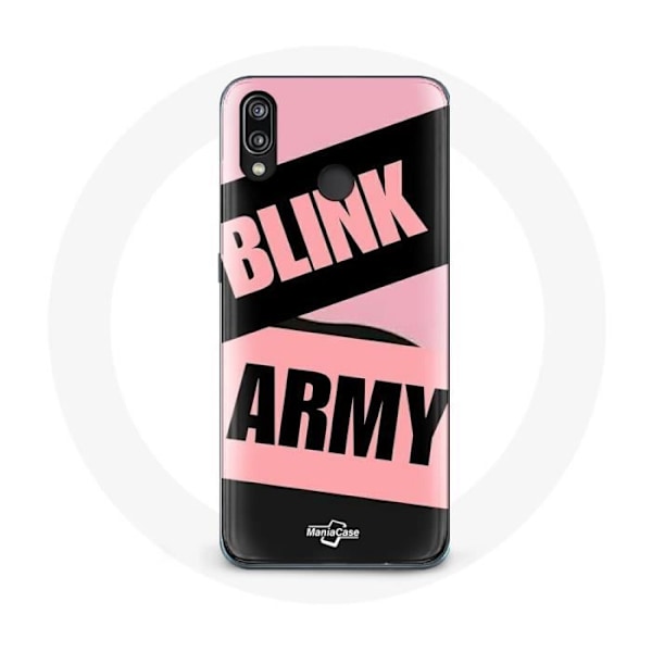 Coque för Huawei P20 Lite BTS ARMY och Blackpink Coque för Huawei P20 BTS ARMY och Blackpink Blink Rose Noir Blink Rose Noir