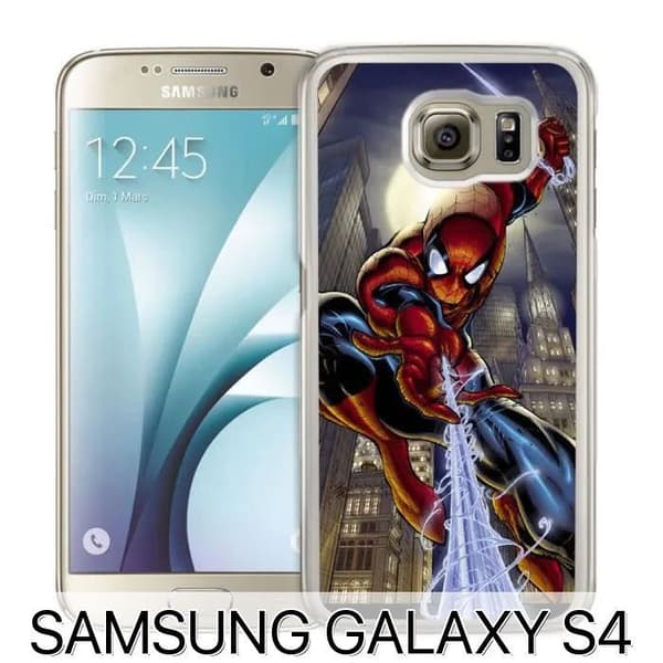 Samsung Galaxy S4 Cover: Spiderman Comics