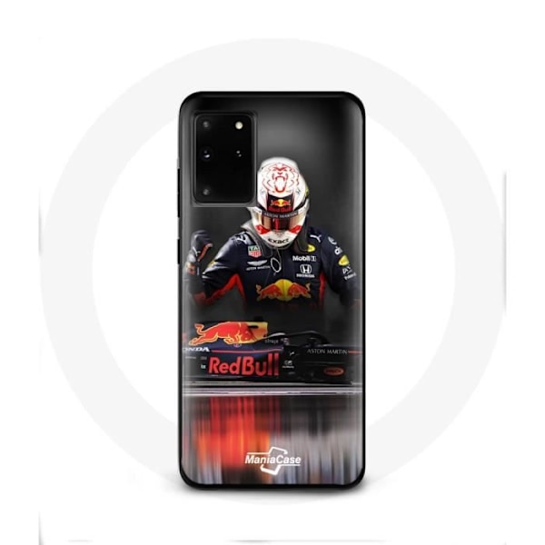 Coque - Maniacase - Samsung Galaxy S11 Plus - Formel 1 Max Verstappen - Mjuk - Svart Svart