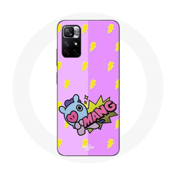 Coque - BTS - Redmi Note 11 5G - Flexibel - Vit - MANG J-Hope