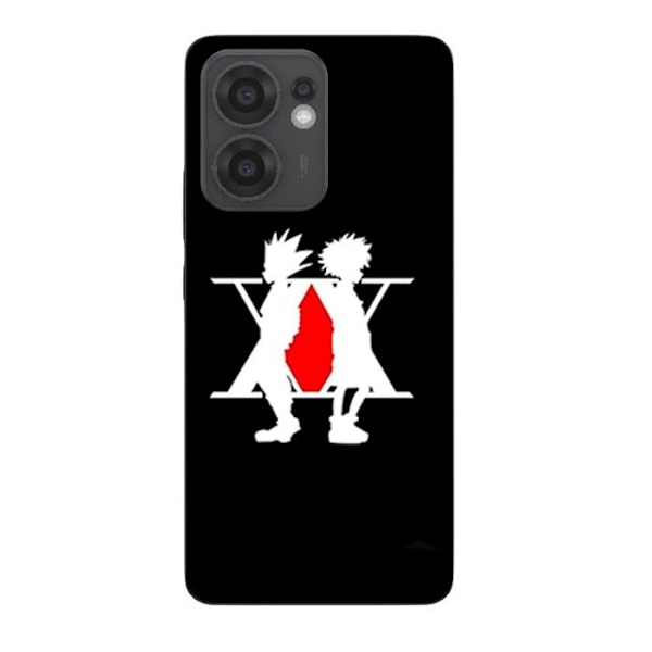 Coque Maniacase För Oppo Reno 13F hunter x hunter Killua Gon Anime Otaku Svart