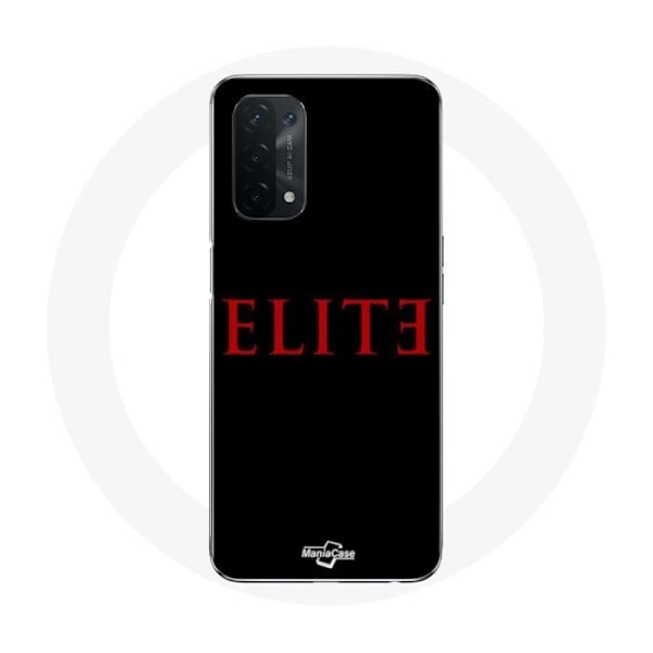 Coque för Oppo A74 5G Elite Säsong 5 Röd Logotyp Svart Bakgrund