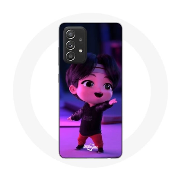 Coque Samsung Galaxy A52 BTS TinyTAN Jin Animaatio