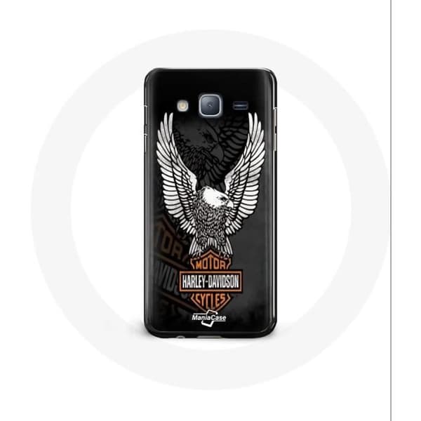 Coque - Harley Davidson - Samsung Galaxy J5 - Musta - Kova - Suojaus