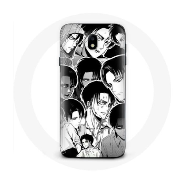 Coque för Samsung Galaxy J5 2017 Attack on Titan Manga Levi Ackerman