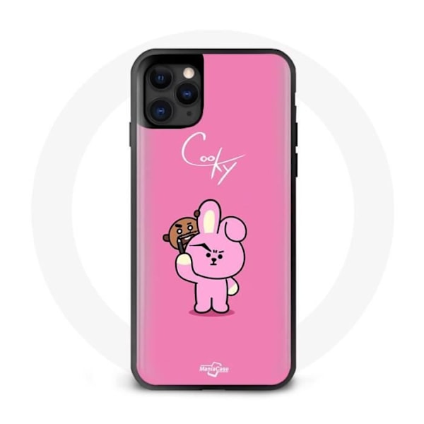 Coque för Iphone 13 Pro Max BTS Bangtan Sonyeondan BT21 Shooky Suga Och Cooky Jungkook