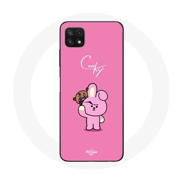 Coque för Samsung Galaxy A22 5G BTS Bangtan Sonyeondan BT21 Shooky Suga Och Cooky Jungkook