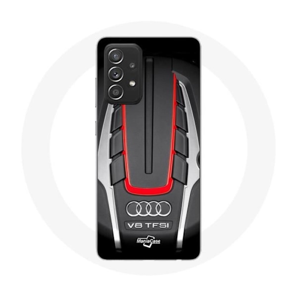 Coque för Samsung Galaxy A33 5G Audi S8 Röd logotyp