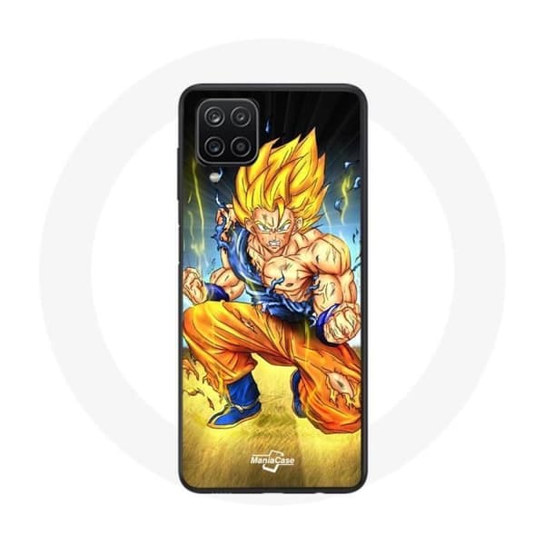 Fodral för Samsung Galaxy A22 4G Son Goku Dragon Ball arg kropp