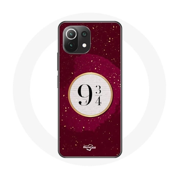 Coque - Harry Potter - Mi 11 Lite - Röd - Mjuk - Plattform 9 3/4