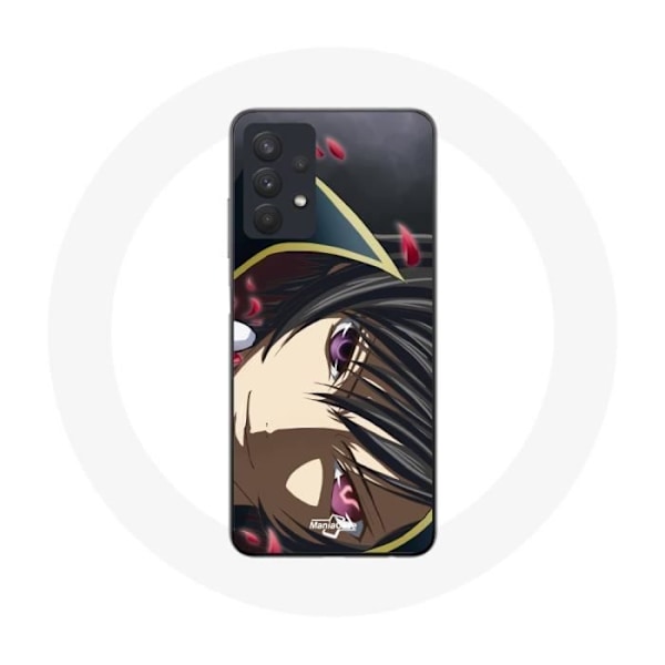 Coque - Maniacase - Samsung Galaxy A32 5G - Code Geass Lelouch - Silikon - Mjuk svart