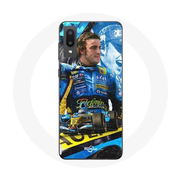 Skydd för Samsung Galaxy A02 Formel 1 Fernando Alonso världsmästare i F1