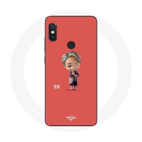 Coque Xiaomi Redmi Note 5 AI Dual Camera BTS TinyTAN animaatio RM