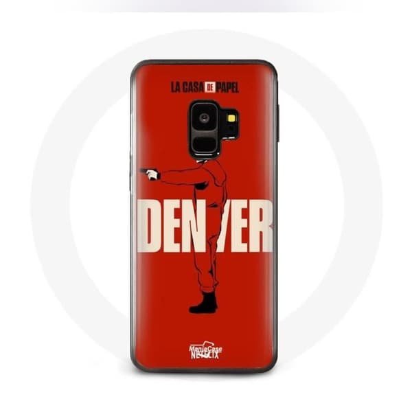 Coque pour Samsung S9 plus La Casa De Papel denver dessin