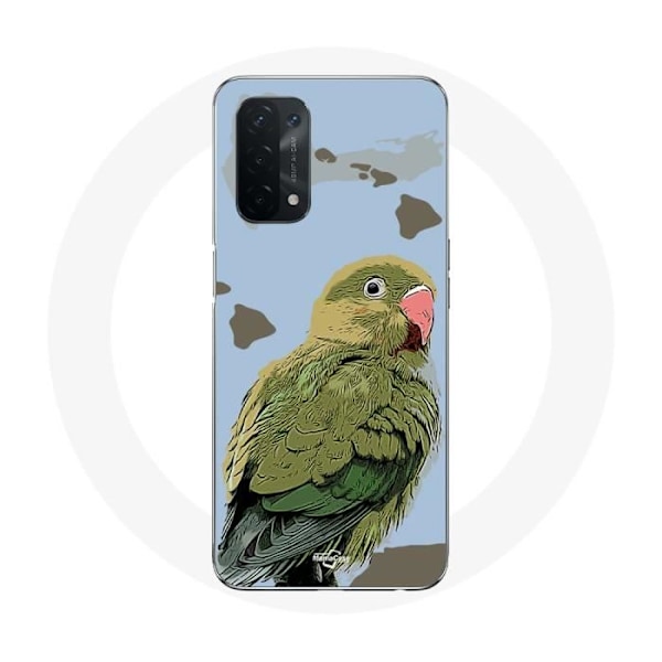 Coque - Oppo - A54 5G - Souple - Papegojor - Grön Grön