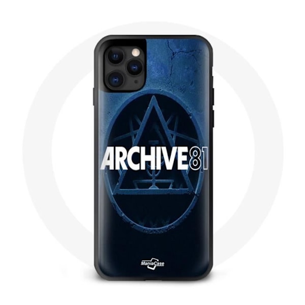 Coque Iphone 12 Pro Max Arkiv 81 skräckfilm kassett status x-files Fringe spänning blå Vi