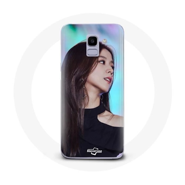 Coque för Samsung Galaxy A8 2018 Blackpink Born Pink Affiche Teaser Jisoo Shut Down Fancam