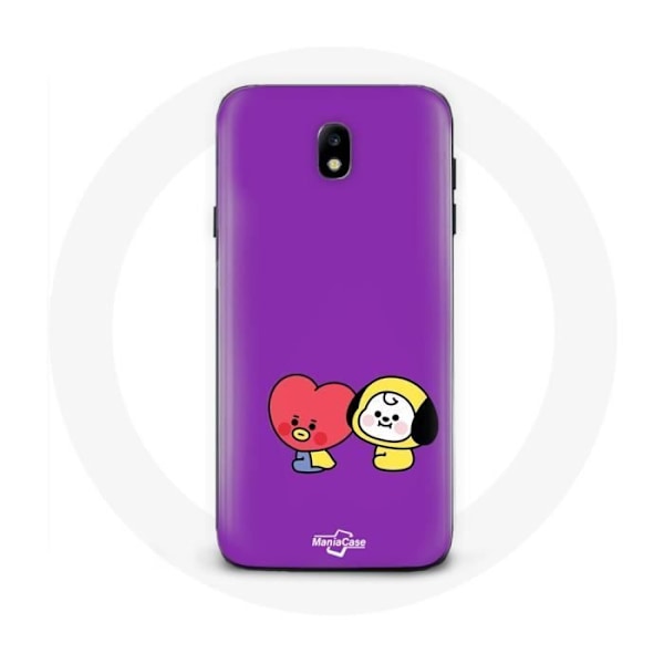 Skydd för Samsung Galaxy J5 2017 BTS Bangtan Sonyeondan BT21 Tata V Chimmy Jimin
