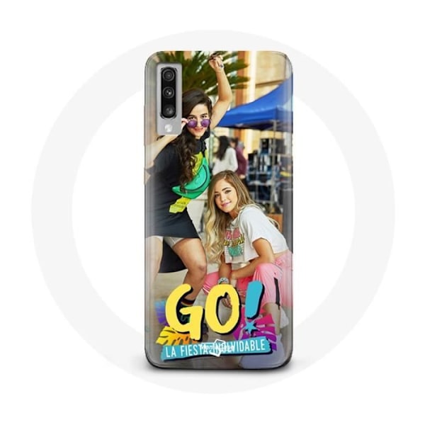 Coque för Samsung Galaxy A50 Fortsätt Dina Drömmar Mía Cáceres och Zoe Caletián