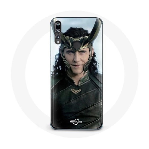 Coque maniacase för Huawei P30 Lite Loki Thor Ragnarok med hörlurar Säsong 1 Svart