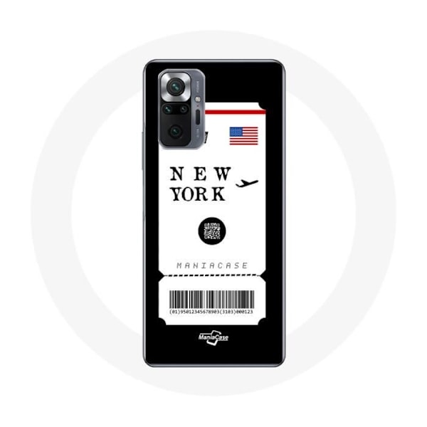 Skydd för Xiaomi Redmi Note 10 Pro Flygbiljett New York