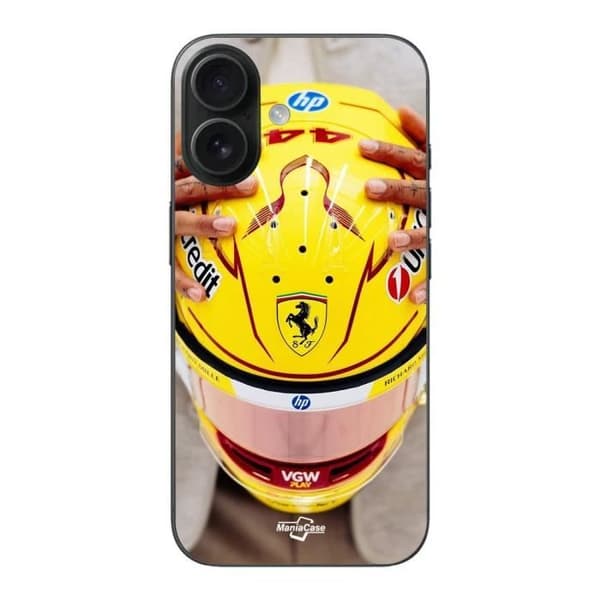Coque - Maniacase - Iphone 16 Plus - Blød - Sort - Personlig stil