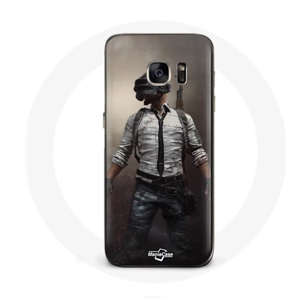 Coque - PUBG - Samsung Galaxy S7 - Blød - Sort - Videospil