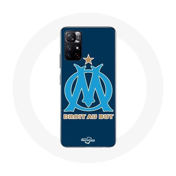 Cover - Xiaomi - Redmi Note 11s 5G - Blød - Marseille OM - Blå Blå