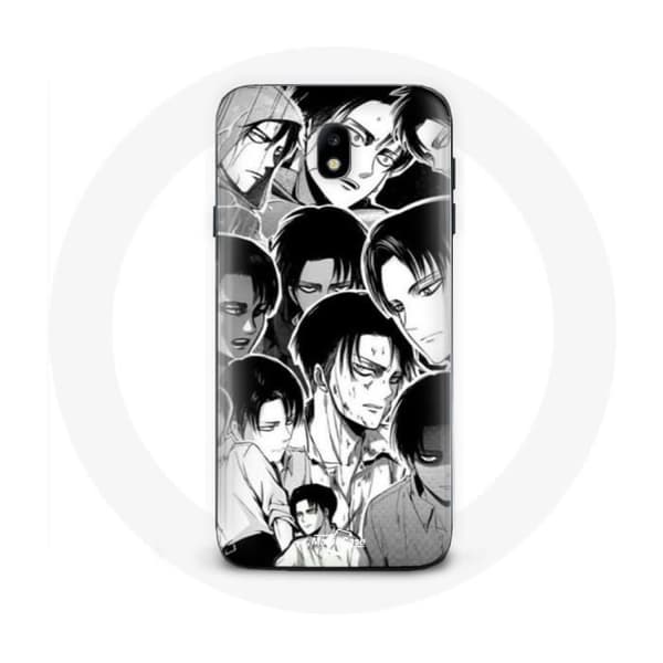 Samsung Galaxy J3 2017 Coque Attack on Titan Manga Levi Ackerman