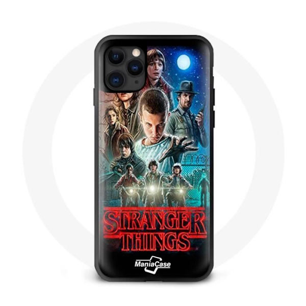 Coque iPhone 12 Pro Max Stranger Things affisch
