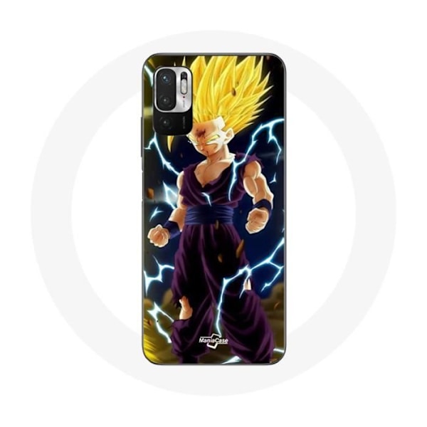 Coque för Xiaomi Redmi Note 10T 5G Dragon Ball Z Super SSJ2 Gohan