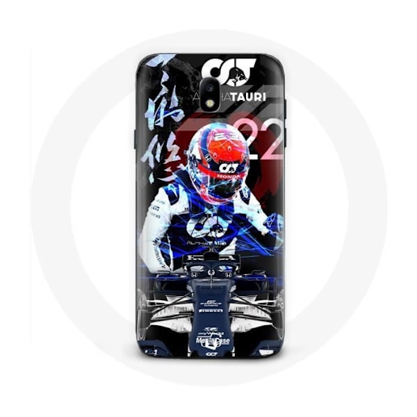 Mobilskal för Samsung Galaxy J5 2017 Formel 1 Yuki Tsunoda japansk F1-förare